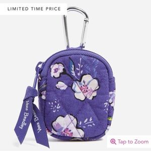 **SOLD**NWT Vera Bradley Bag Charm for AirPods - Wild Roses!